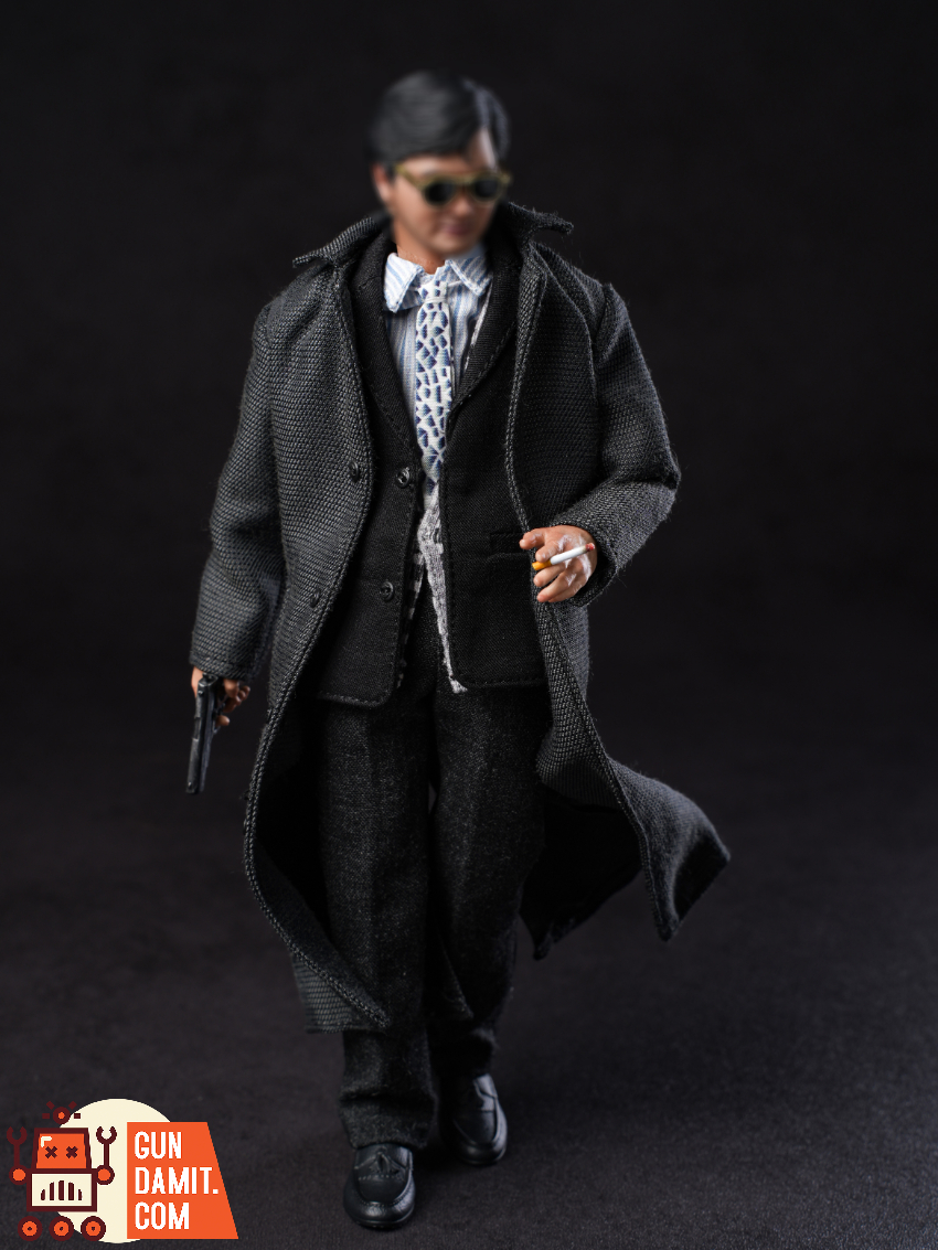 Mountain Studio 1/12 God of Guns Black Trench Coat Ver. - View 9 Mountain Studio 1/12 God of Guns Black Trench Coat Ver. - View 9