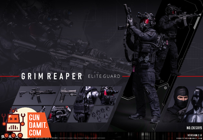 EKUAZ Studio 1/6 EKS015 Reaper 2.0 Elite Guard Standard Version - View 27 EKUAZ Studio 1/6 EKS015 Reaper 2.0 Elite Guard Standard Version - View 27