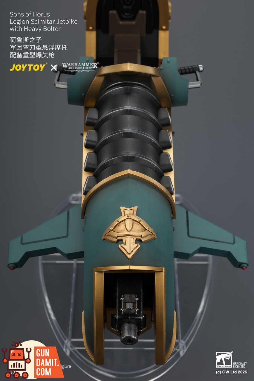 JoyToy JT04773 1/18 Warhammer The Horus Heresy Sons of Horus Legion Scimitar Jetbike with Heavy Bolter - View 14 JoyToy JT04773 1/18 Warhammer The Horus Heresy Sons of Horus Legion Scimitar Jetbike with Heavy Bolter - View 14