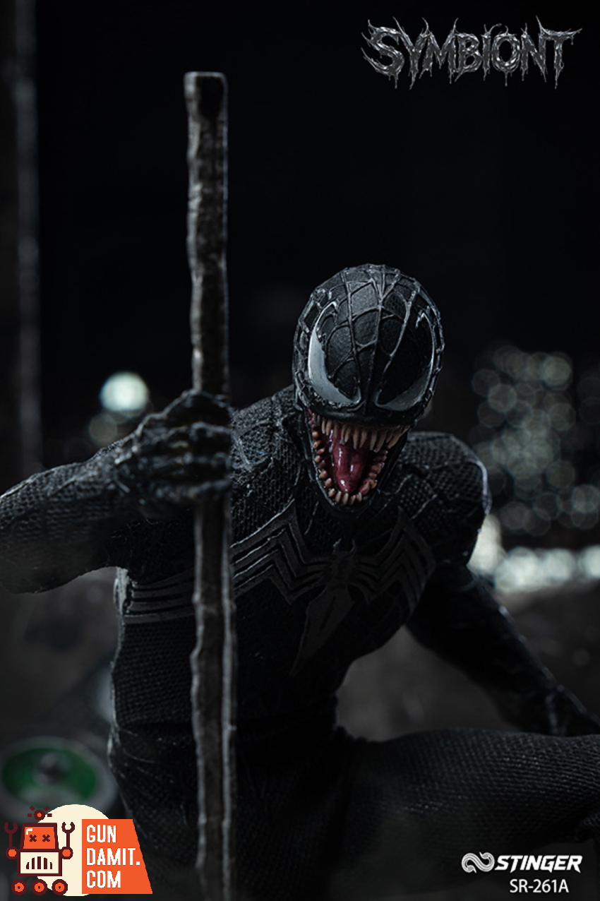 Poisin Sting Studio 1/12 SR-261A Symbiote Masked Head Version - View 9 Poisin Sting Studio 1/12 SR-261A Symbiote Masked Head Version - View 9