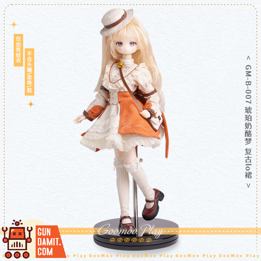 GOOMOO PLAY 1/6 GM-B-007 Jumao Zhiku Amber Cheese Dream Outfit Set for 12-inch Action Figures - View 1 GOOMOO PLAY 1/6 GM-B-007 Jumao Zhiku Amber Cheese Dream Outfit Set for 12-inch Action Figures - View 1