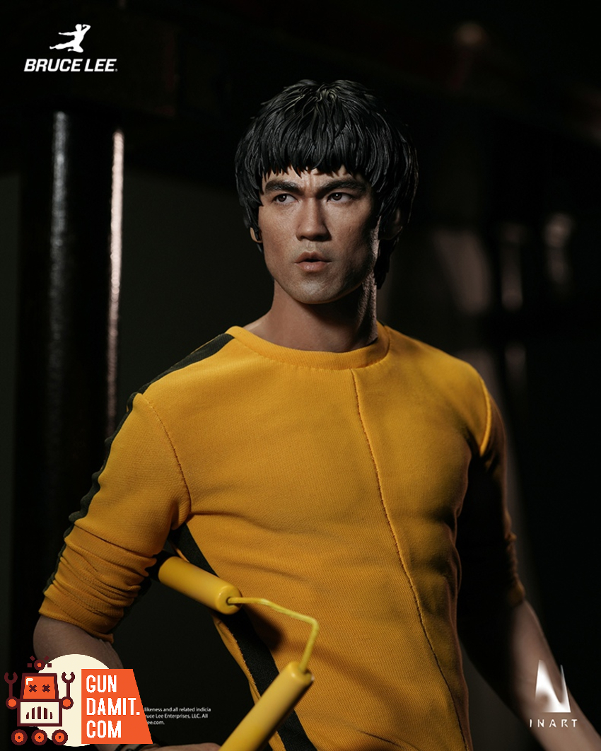 INART 1/6 Gy A043 Bruce Lee Yellow Suit Double Head Sculpt Version - View 14 INART 1/6 Gy A043 Bruce Lee Yellow Suit Double Head Sculpt Version - View 14