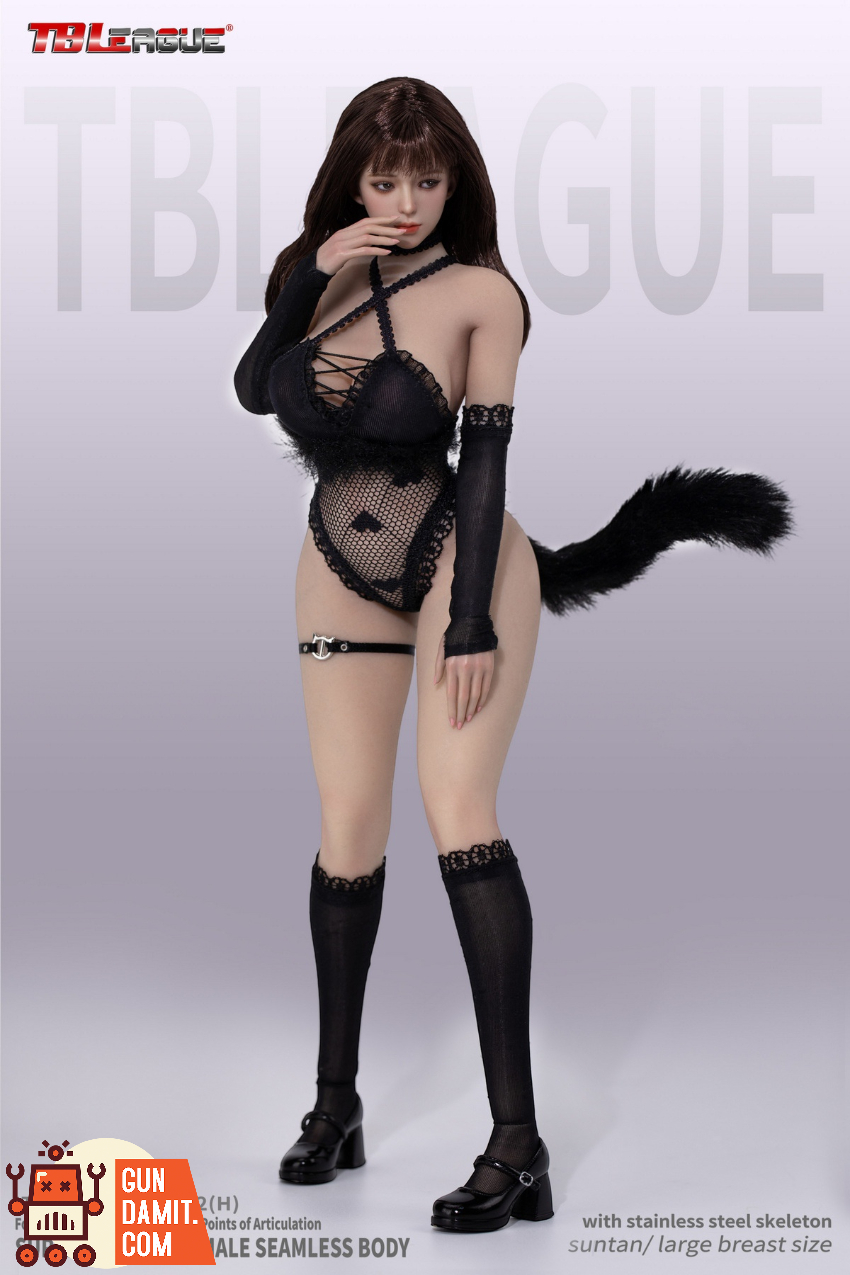 TBLeague 1/6 SR-CD02H Alluring Kitty Girl Wheat Skin (Head Sculpture Included) - View 9 TBLeague 1/6 SR-CD02H Alluring Kitty Girl Wheat Skin (Head Sculpture Included) - View 9