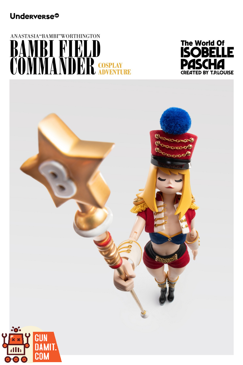 Underverse 1/6 UV202615-1 The World of Isobella Pascha Cosplay Series Field Commander Bambi - View 18 Underverse 1/6 UV202615-1 The World of Isobella Pascha Cosplay Series Field Commander Bambi - View 18