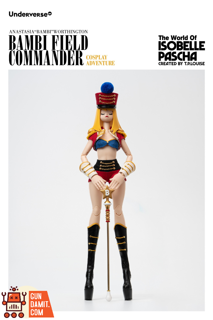 Underverse 1/6 UV202615-1 The World of Isobella Pascha Cosplay Series Field Commander Bambi - View 14 Underverse 1/6 UV202615-1 The World of Isobella Pascha Cosplay Series Field Commander Bambi - View 14