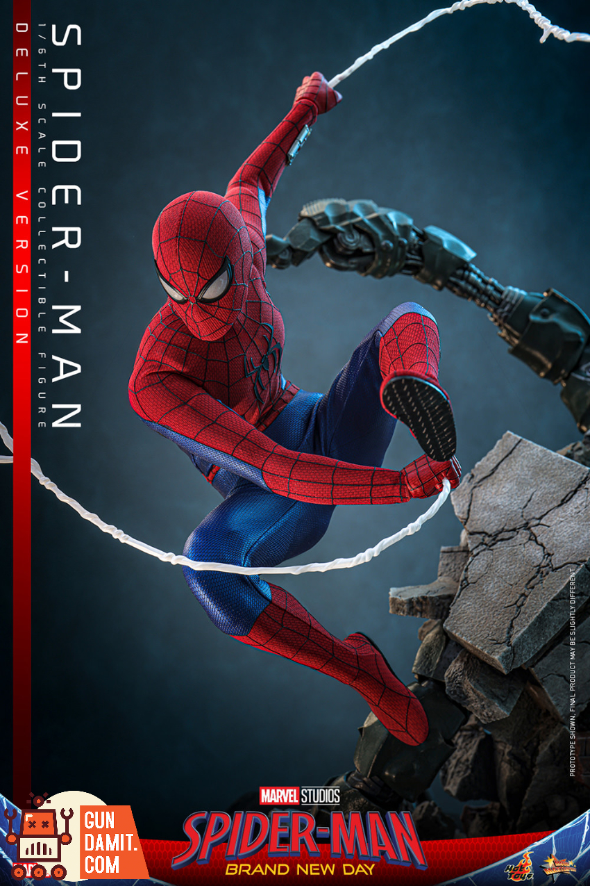 Hot Toys 1/6 MMS893B Spider-Man: Brand New Day Spider-Man Deluxe Special Ver. - View 17 Hot Toys 1/6 MMS893B Spider-Man: Brand New Day Spider-Man Deluxe Special Ver. - View 17