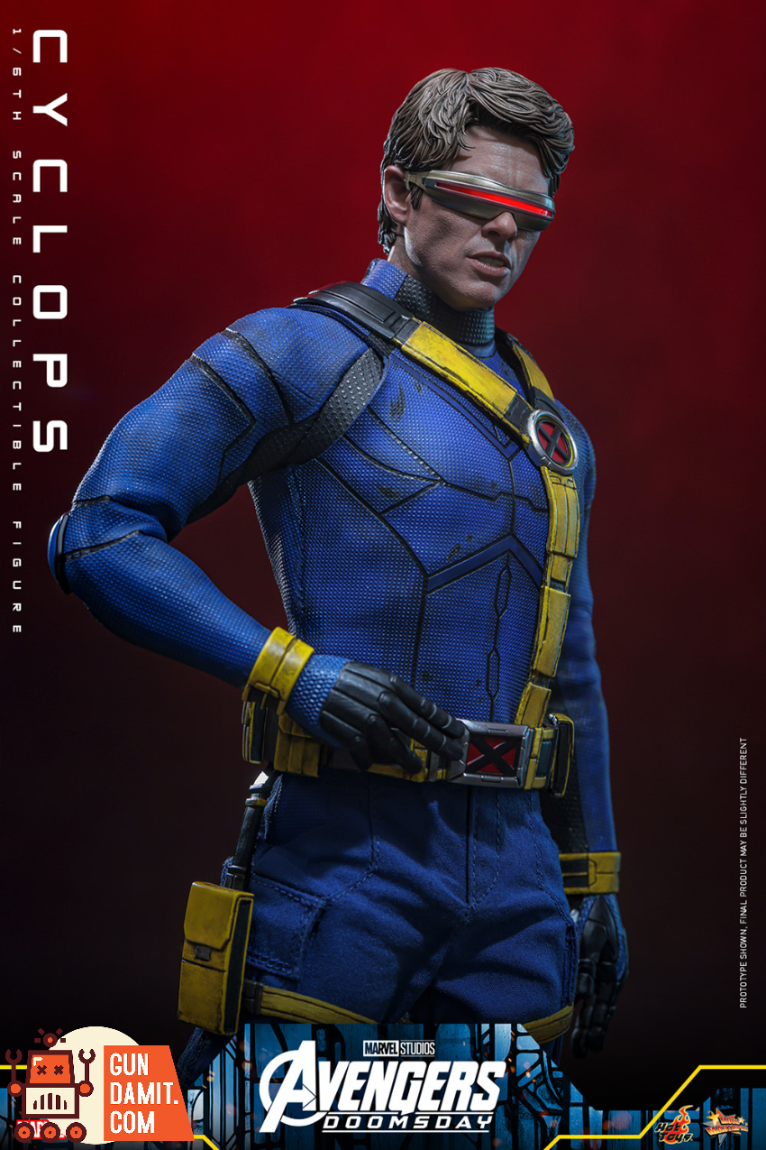 Hot Toys 1/6 MMS909B Avengers: Doomsday Cyclops Deluxe Special Ver. - View 14 Hot Toys 1/6 MMS909B Avengers: Doomsday Cyclops Deluxe Special Ver. - View 14