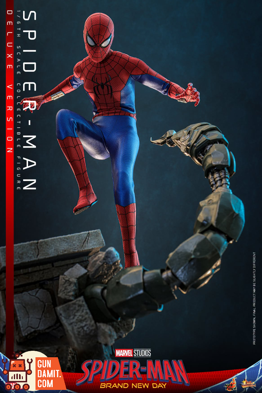 Hot Toys 1/6 MMS893 Spider-Man: Brand New Day Spider-Man Deluxe Ver. - View 9 Hot Toys 1/6 MMS893 Spider-Man: Brand New Day Spider-Man Deluxe Ver. - View 9