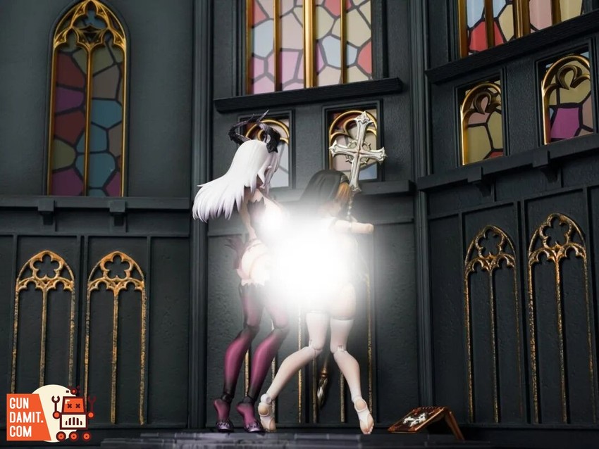 KAWA Design 1/12 Big Gothic Church Diorama for Mecha Girls Original Version - View 18 KAWA Design 1/12 Big Gothic Church Diorama for Mecha Girls Original Version - View 18
