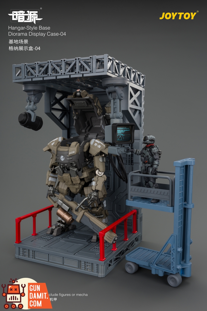 JoyToy JT04803 1/25 Dark Source Hangar-Style Base Diorama Display Case-04 - View 1 JoyToy JT04803 1/25 Dark Source Hangar-Style Base Diorama Display Case-04 - View 1