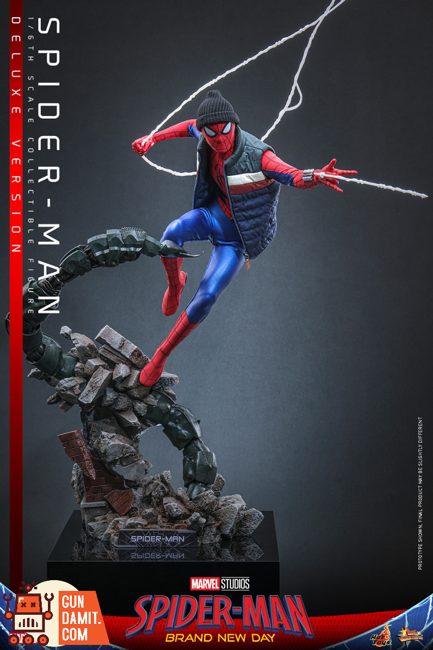 Hot Toys 1/6 MMS893B Spider-Man: Brand New Day Spider-Man Deluxe Special Ver. - View 22 Hot Toys 1/6 MMS893B Spider-Man: Brand New Day Spider-Man Deluxe Special Ver. - View 22