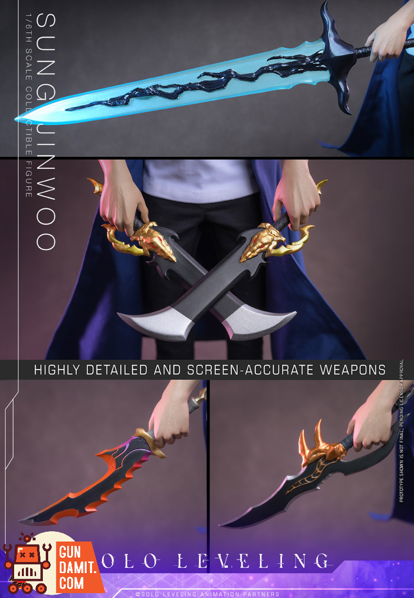 HotToys 1/6 TMS193 Solo Leveling Sung Jinwoo - View 19 HotToys 1/6 TMS193 Solo Leveling Sung Jinwoo - View 19