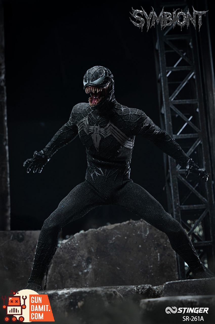 Poisin Sting Studio 1/12 SR-261A Symbiote Masked Head Version - View 6 Poisin Sting Studio 1/12 SR-261A Symbiote Masked Head Version - View 6