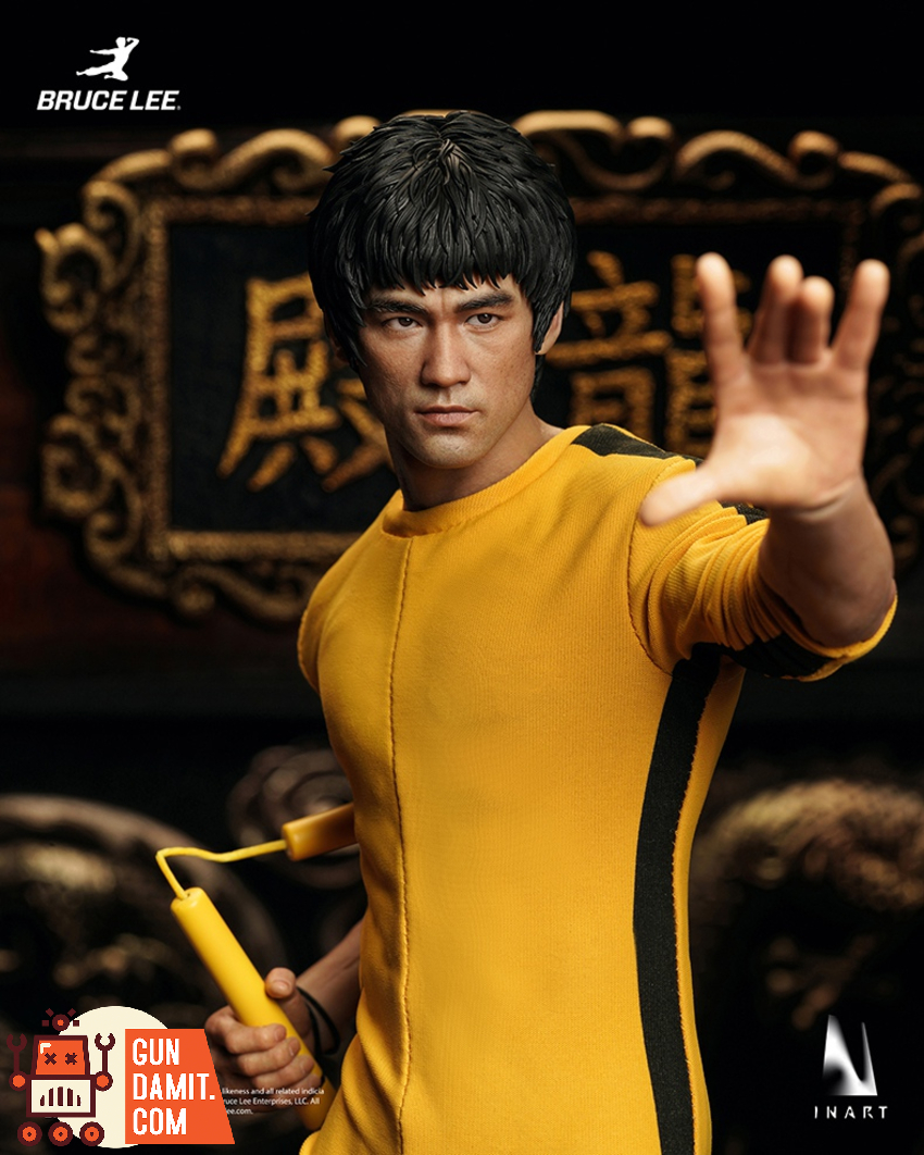 INART 1/6 Gy A043 Bruce Lee Yellow Suit Double Head Sculpt Version - View 20 INART 1/6 Gy A043 Bruce Lee Yellow Suit Double Head Sculpt Version - View 20