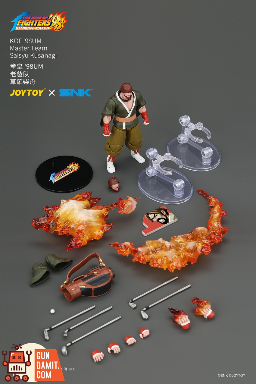 JoyToy JT05107 1/18 SNK KOF'98UM Master Team Saisyu Kusanagi - View 2 JoyToy JT05107 1/18 SNK KOF'98UM Master Team Saisyu Kusanagi - View 2