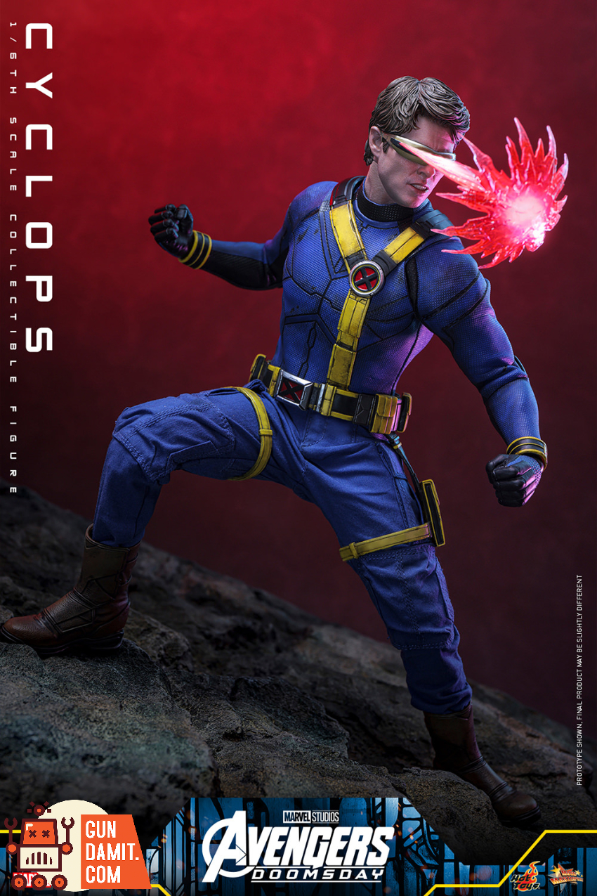 Hot Toys 1/6 MMS909B Avengers: Doomsday Cyclops Deluxe Special Ver. - View 4 Hot Toys 1/6 MMS909B Avengers: Doomsday Cyclops Deluxe Special Ver. - View 4