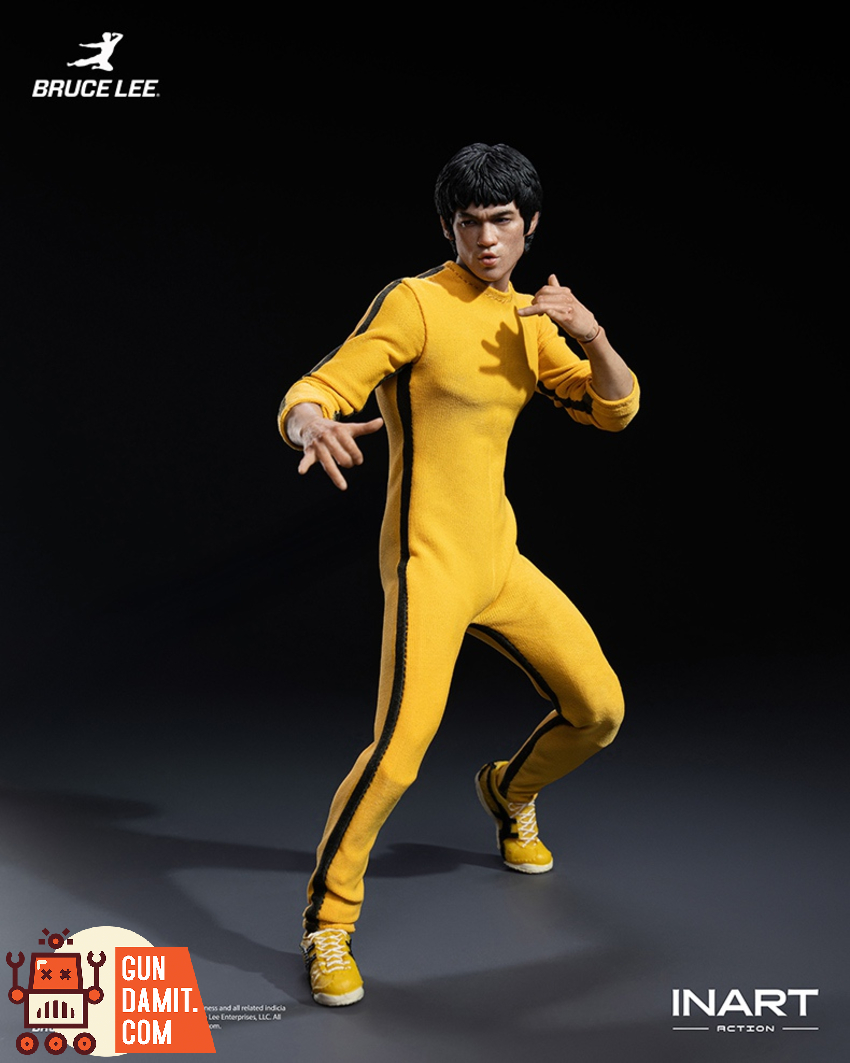 INART 1/12 Gy A036 Bruce Lee Yellow Suit - View 4 INART 1/12 Gy A036 Bruce Lee Yellow Suit - View 4