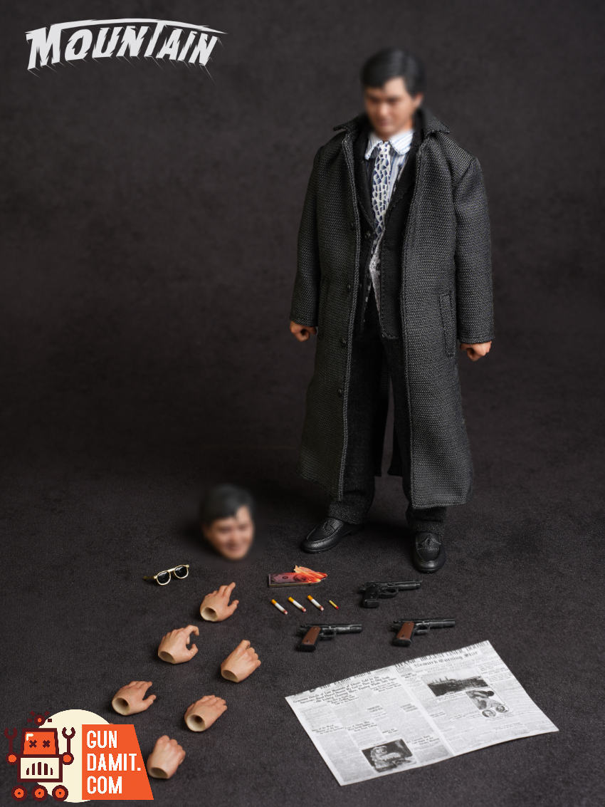 Mountain Studio 1/12 God of Guns Black Trench Coat Ver. - View 2 Mountain Studio 1/12 God of Guns Black Trench Coat Ver. - View 2