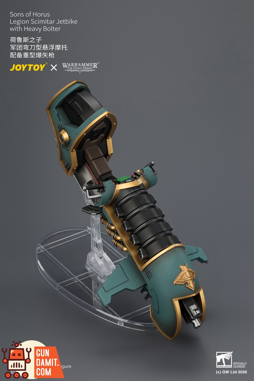 JoyToy JT04773 1/18 Warhammer The Horus Heresy Sons of Horus Legion Scimitar Jetbike with Heavy Bolter - View 16 JoyToy JT04773 1/18 Warhammer The Horus Heresy Sons of Horus Legion Scimitar Jetbike with Heavy Bolter - View 16