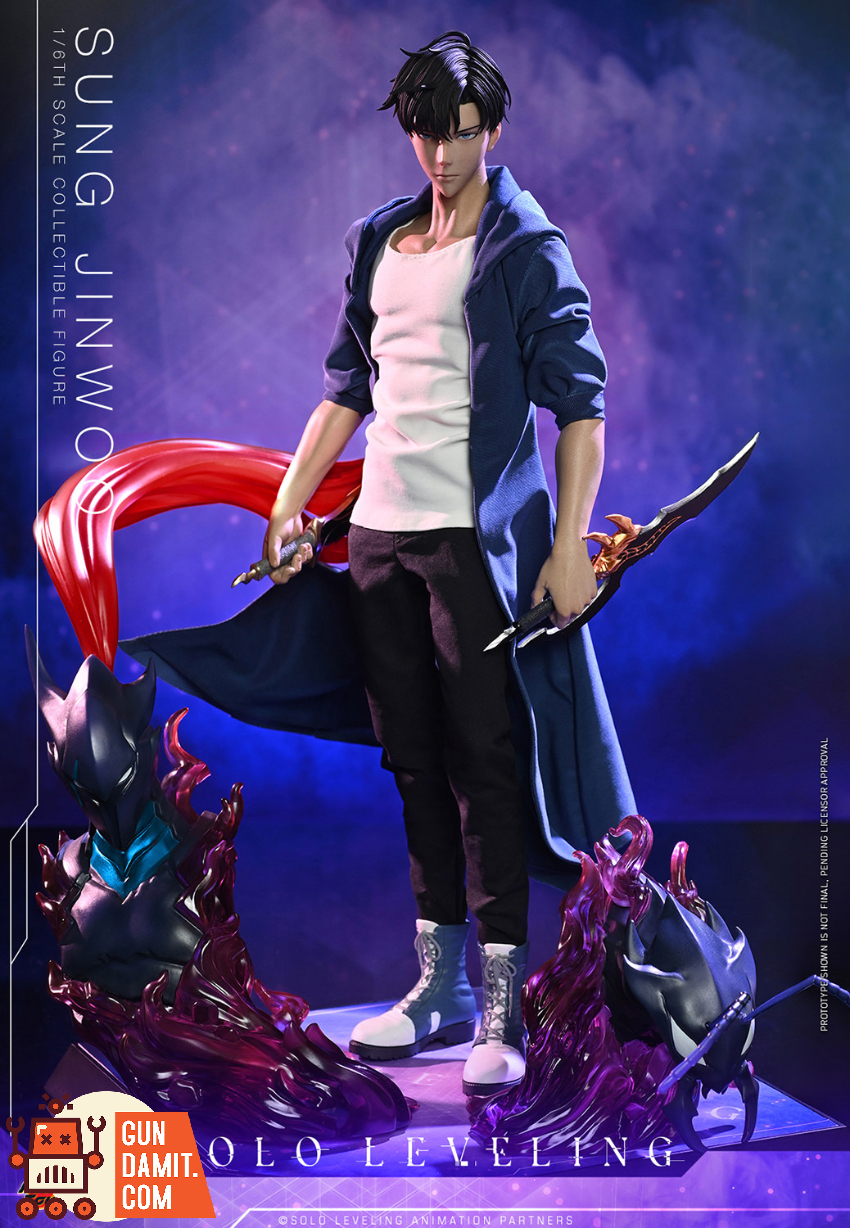 HotToys 1/6 TMS193 Solo Leveling Sung Jinwoo - View 3 HotToys 1/6 TMS193 Solo Leveling Sung Jinwoo - View 3