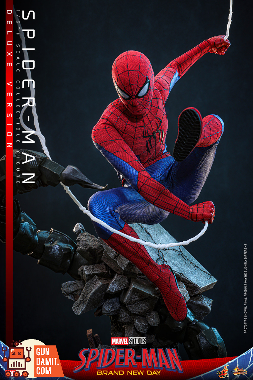 Hot Toys 1/6 MMS893B Spider-Man: Brand New Day Spider-Man Deluxe Special Ver. - View 18 Hot Toys 1/6 MMS893B Spider-Man: Brand New Day Spider-Man Deluxe Special Ver. - View 18