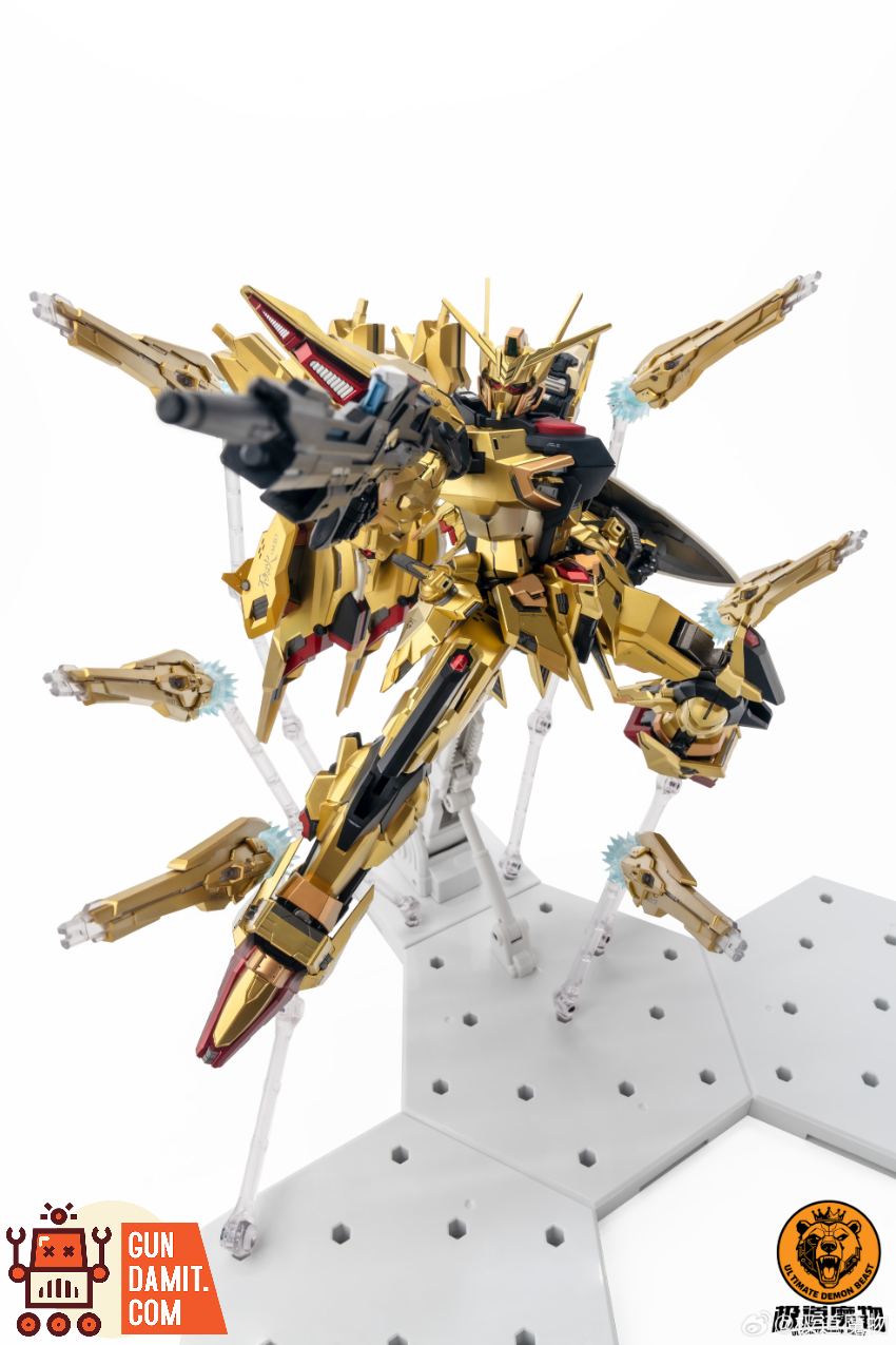 UL Timate Demon Beast Heimdall Golden Shiranui Armor Model Kit - View 2 UL Timate Demon Beast Heimdall Golden Shiranui Armor Model Kit - View 2