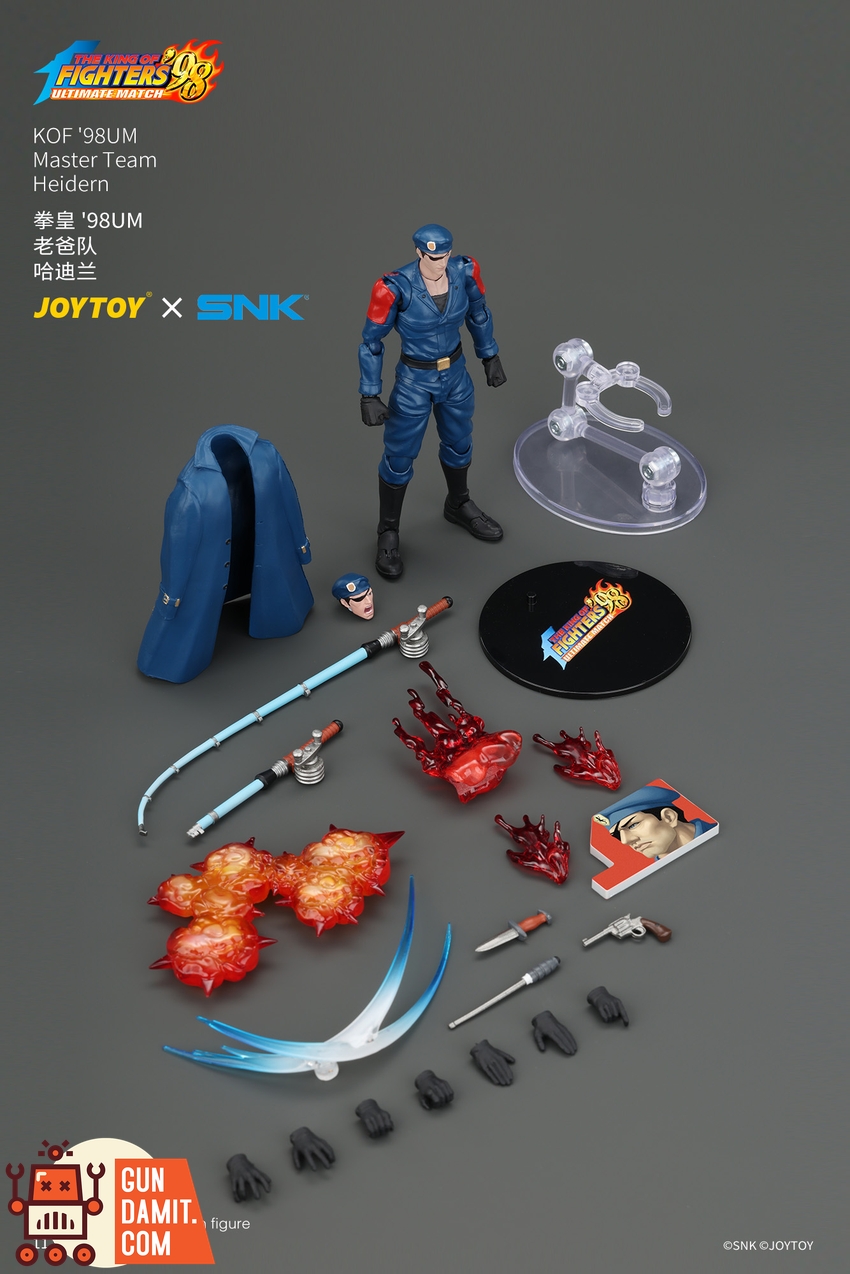 JoyToy JT05091 1/18 SNK KOF'98UM Master Team Heidern - View 4 JoyToy JT05091 1/18 SNK KOF'98UM Master Team Heidern - View 4