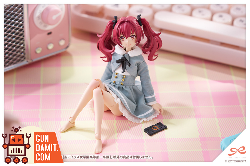 Kotobukiya JK103 KIRU PLA Emma Koishikawa St. Iris Gakuen Girls' High School Winter Clothes Model Kit - View 5 Kotobukiya JK103 KIRU PLA Emma Koishikawa St. Iris Gakuen Girls' High School Winter Clothes Model Kit - View 5