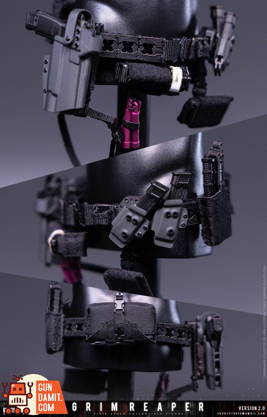 EKUAZ Studio 1/6 EKS015S Reaper 2.0 Elite Guard Deluxe Version - View 33 EKUAZ Studio 1/6 EKS015S Reaper 2.0 Elite Guard Deluxe Version - View 33
