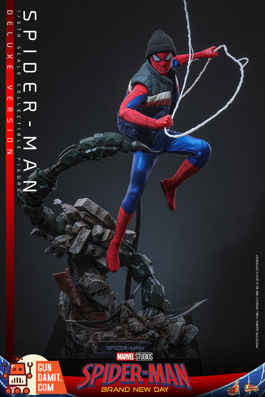 Hot Toys 1/6 MMS893B Spider-Man: Brand New Day Spider-Man Deluxe Special Ver. - View 21 Hot Toys 1/6 MMS893B Spider-Man: Brand New Day Spider-Man Deluxe Special Ver. - View 21