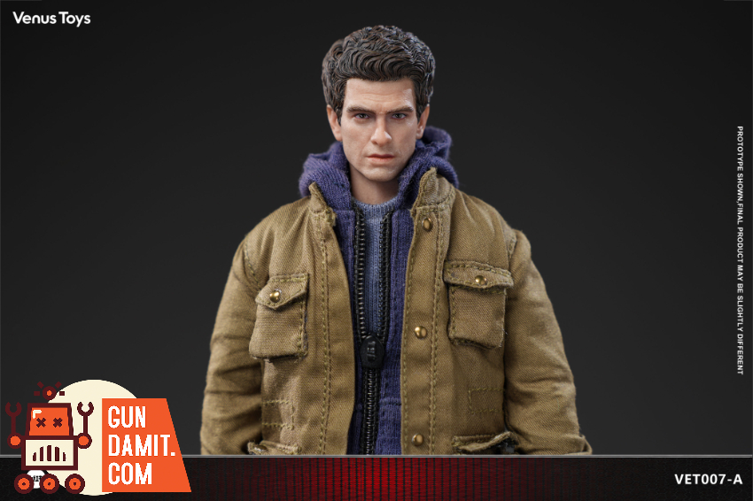 Venus Toys 1/12 VET007-A Night Vigilante Yellow Jacket Version - View 12 Venus Toys 1/12 VET007-A Night Vigilante Yellow Jacket Version - View 12