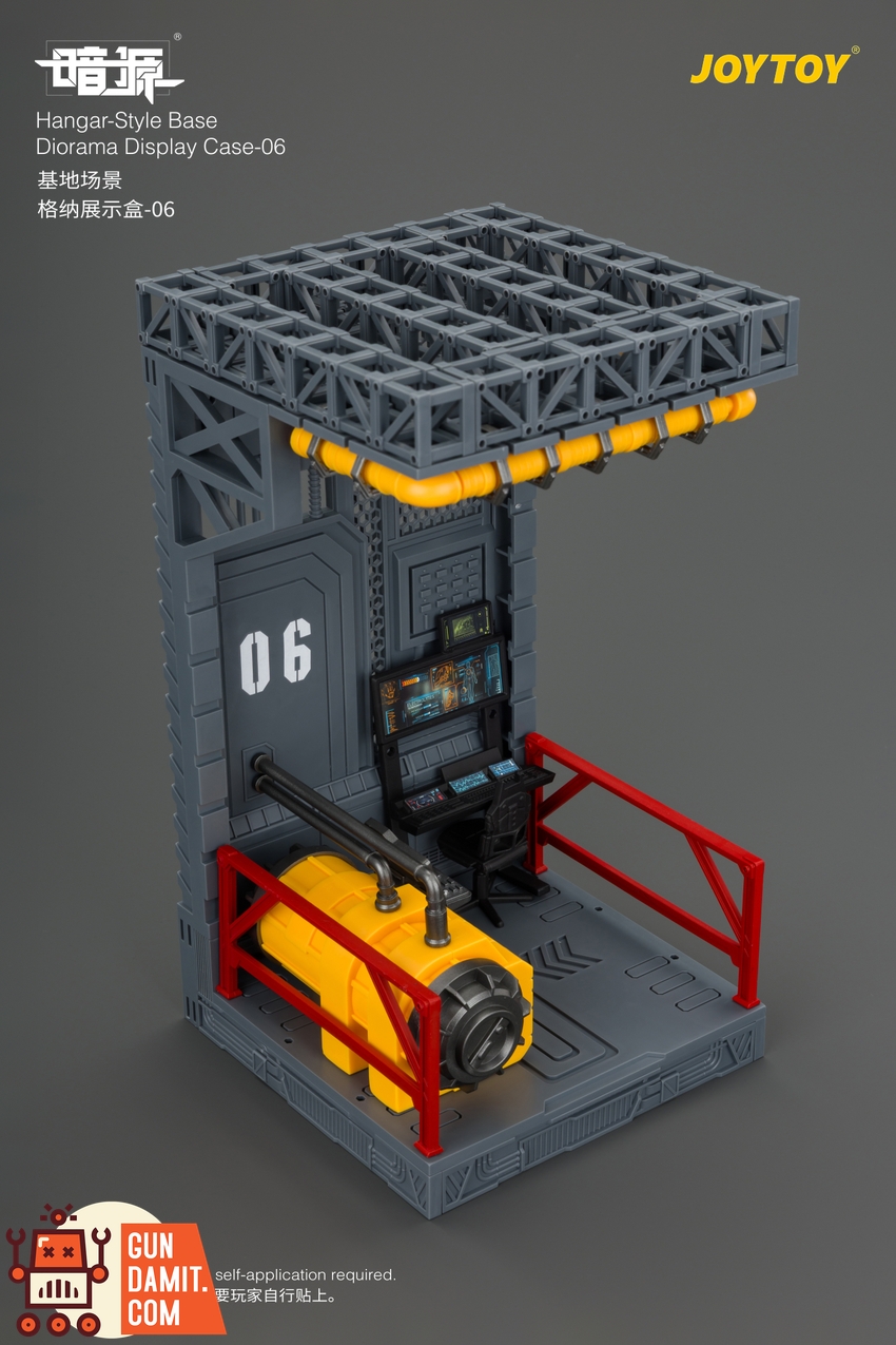 JoyToy JT04841 1/25 Dark Source Hangar-Style Base Diorama Display Case-06 - View 10 JoyToy JT04841 1/25 Dark Source Hangar-Style Base Diorama Display Case-06 - View 10