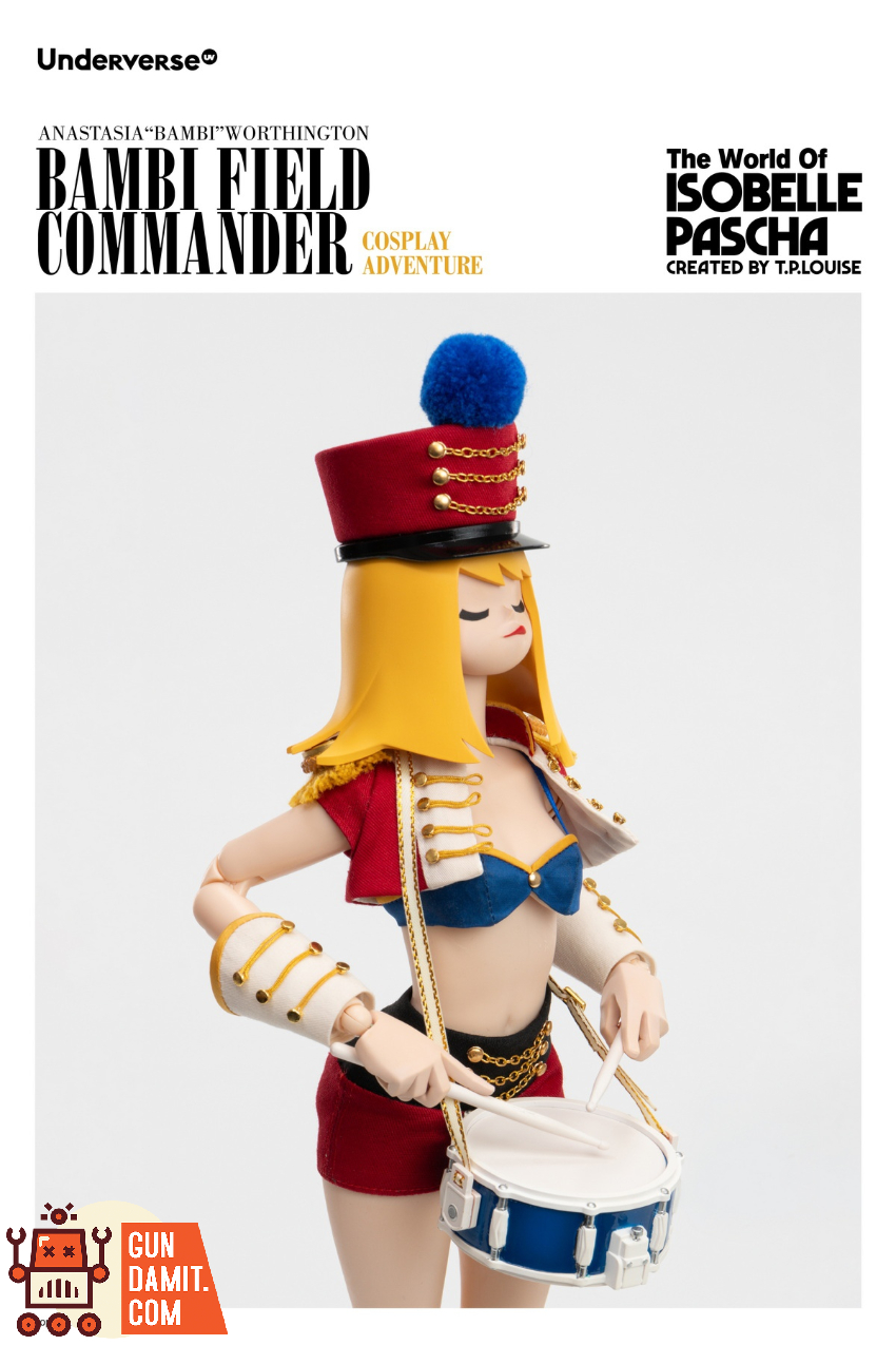 Underverse 1/6 UV202615-1 The World of Isobella Pascha Cosplay Series Field Commander Bambi - View 7 Underverse 1/6 UV202615-1 The World of Isobella Pascha Cosplay Series Field Commander Bambi - View 7