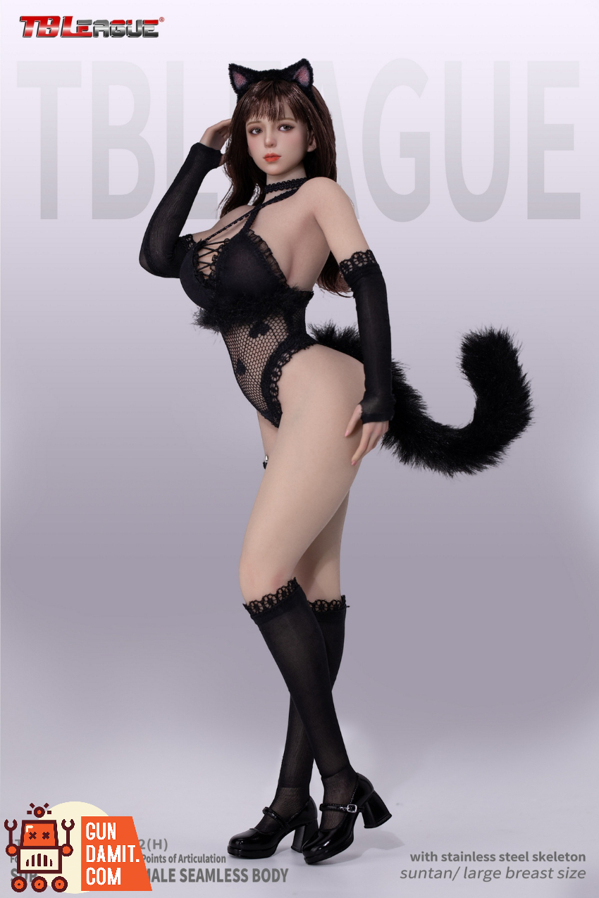 TBLeague 1/6 SR-CD02H Alluring Kitty Girl Wheat Skin (Head Sculpture Included) - View 7 TBLeague 1/6 SR-CD02H Alluring Kitty Girl Wheat Skin (Head Sculpture Included) - View 7