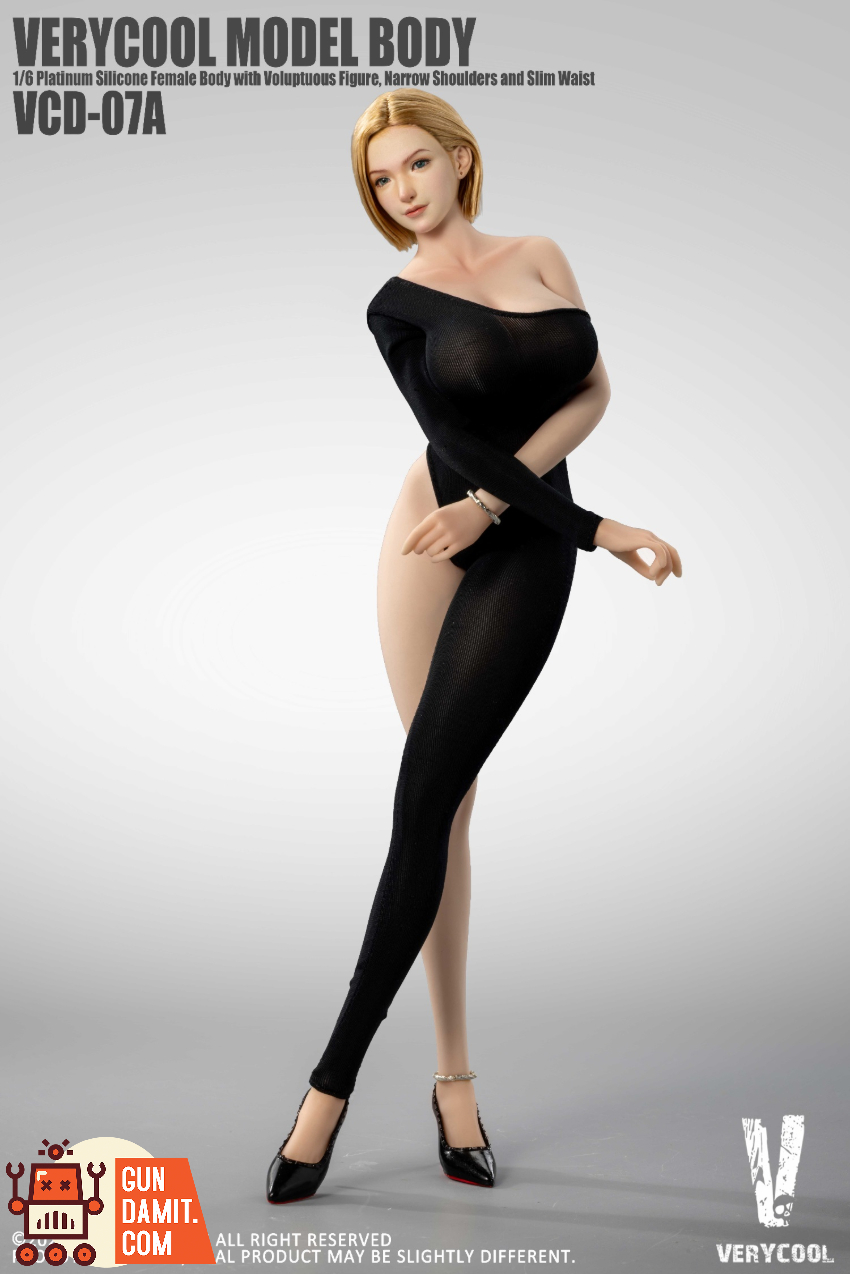 Verycool 1/6 VCD-07A No.7 Platinum Silicone Female Body Fair Complexion Ver. - View 7 Verycool 1/6 VCD-07A No.7 Platinum Silicone Female Body Fair Complexion Ver. - View 7