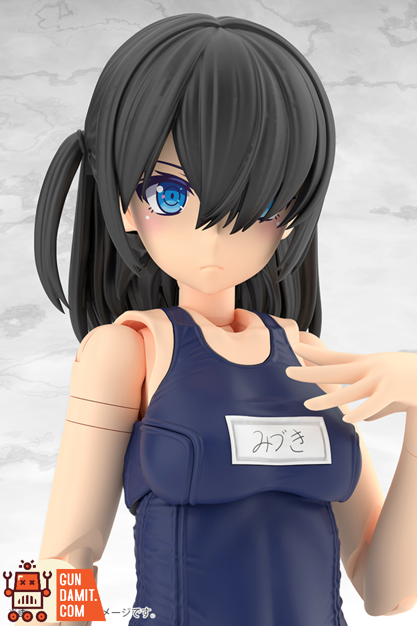 Kotobukiya FG196 Frame Arms Girl Mizuki School Swimsuits Ver. Model Kit - View 10 Kotobukiya FG196 Frame Arms Girl Mizuki School Swimsuits Ver. Model Kit - View 10