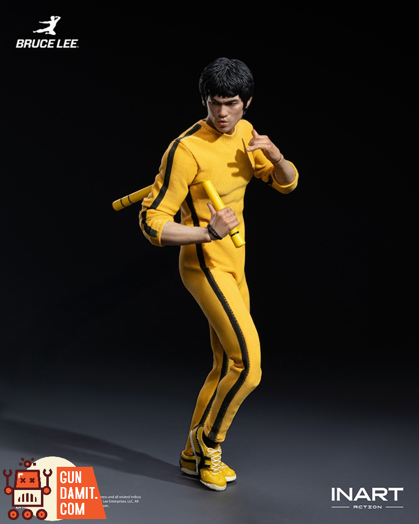 INART 1/12 Gy A036 Bruce Lee Yellow Suit - View 5 INART 1/12 Gy A036 Bruce Lee Yellow Suit - View 5