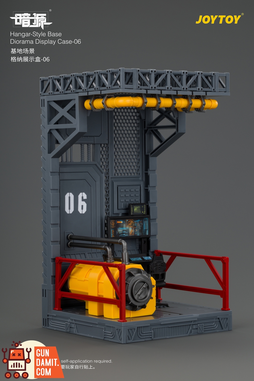 JoyToy JT04841 1/25 Dark Source Hangar-Style Base Diorama Display Case-06 - View 6 JoyToy JT04841 1/25 Dark Source Hangar-Style Base Diorama Display Case-06 - View 6