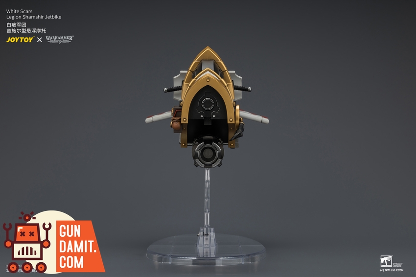 JoyToy JT04780 1/18 Warhammer The Horus Heresy White Scars Legion Shamshir Jetbike - View 10 JoyToy JT04780 1/18 Warhammer The Horus Heresy White Scars Legion Shamshir Jetbike - View 10