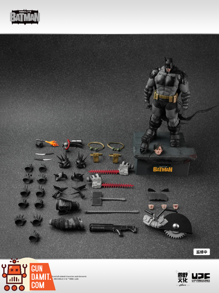 UPFinegures 1/12 Absolute Batman - View 9 UPFinegures 1/12 Absolute Batman - View 9