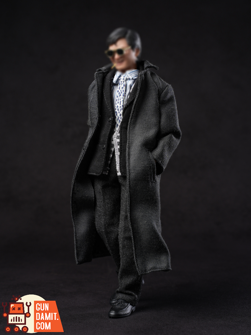 Mountain Studio 1/12 God of Guns Black Trench Coat Ver. - View 6 Mountain Studio 1/12 God of Guns Black Trench Coat Ver. - View 6