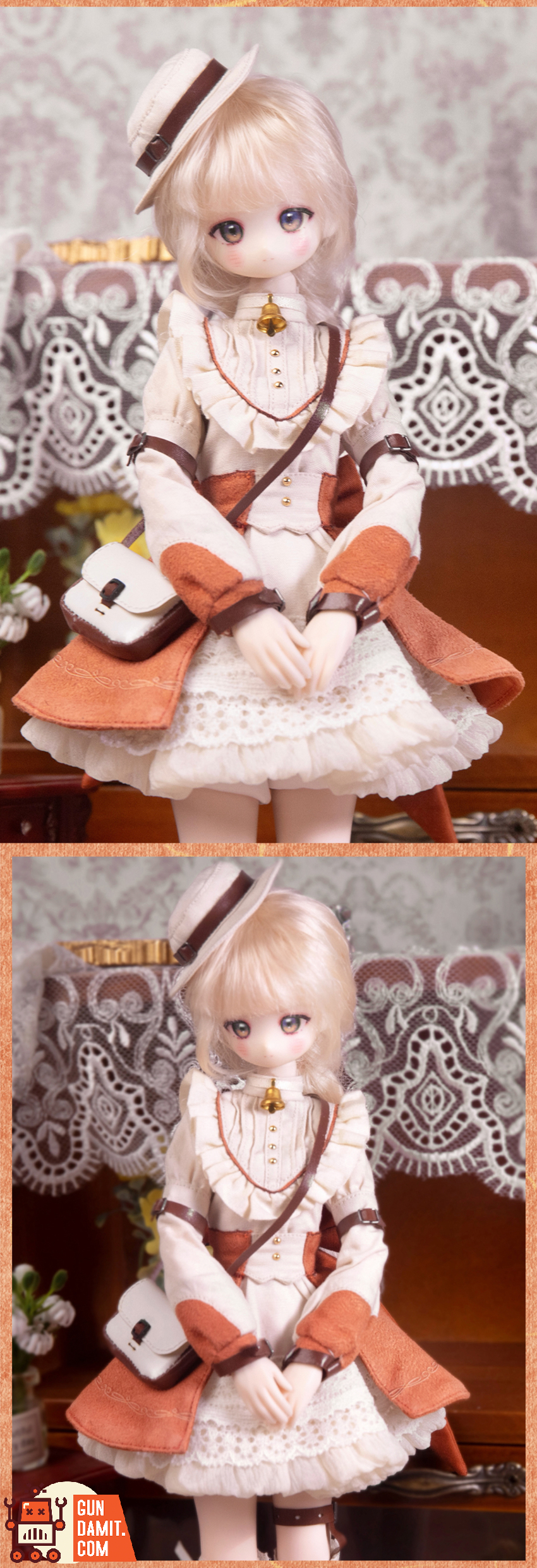 GOOMOO PLAY 1/6 GM-B-007 Jumao Zhiku Amber Cheese Dream Outfit Set for 12-inch Action Figures - View 9 GOOMOO PLAY 1/6 GM-B-007 Jumao Zhiku Amber Cheese Dream Outfit Set for 12-inch Action Figures - View 9