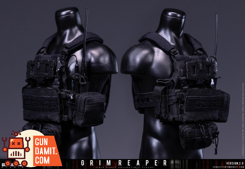 EKUAZ Studio 1/6 EKS015 Reaper 2.0 Elite Guard Standard Version - View 20 EKUAZ Studio 1/6 EKS015 Reaper 2.0 Elite Guard Standard Version - View 20