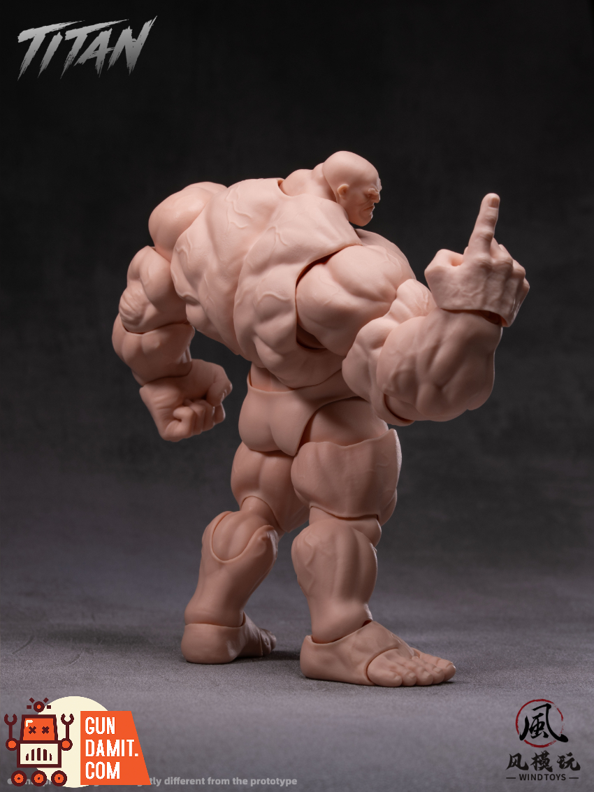 Wind Toys 1/12 FMW009 Super Movable Muscle Body Titan Light Skin Ver. - View 1 Wind Toys 1/12 FMW009 Super Movable Muscle Body Titan Light Skin Ver. - View 1