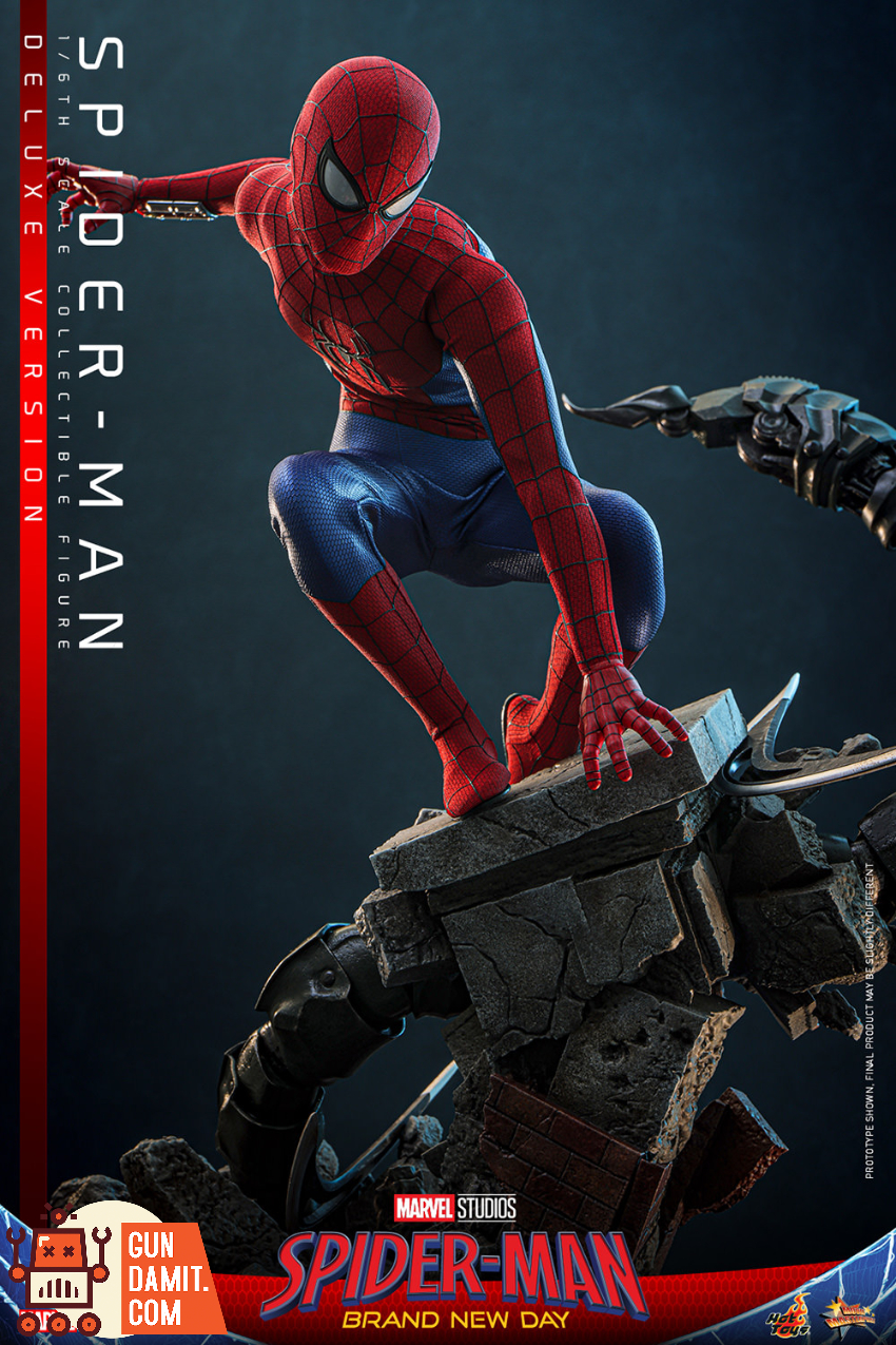 Hot Toys 1/6 MMS893B Spider-Man: Brand New Day Spider-Man Deluxe Special Ver. - View 19 Hot Toys 1/6 MMS893B Spider-Man: Brand New Day Spider-Man Deluxe Special Ver. - View 19