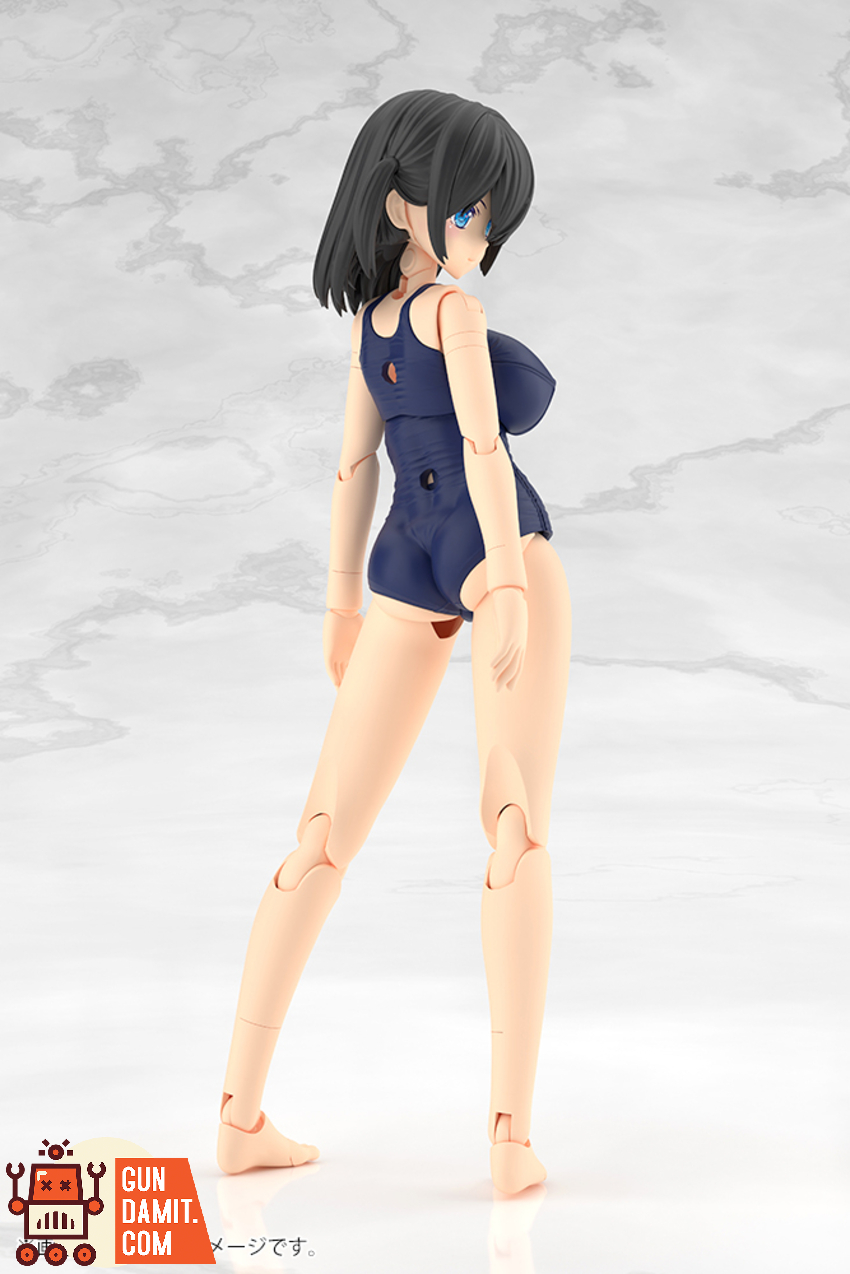 Kotobukiya FG196 Frame Arms Girl Mizuki School Swimsuits Ver. Model Kit - View 14 Kotobukiya FG196 Frame Arms Girl Mizuki School Swimsuits Ver. Model Kit - View 14