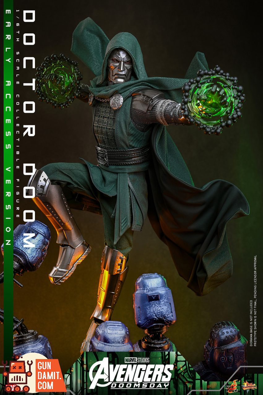 Hot Toys 1/6 MMS907B Avengers: Doomsday Doctor Doom Ultimate Special Ver. - View 19 Hot Toys 1/6 MMS907B Avengers: Doomsday Doctor Doom Ultimate Special Ver. - View 19