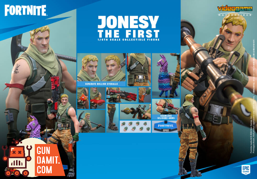HotToys 1/6 VGM85 Fortnite Jonesy The First - View 23 HotToys 1/6 VGM85 Fortnite Jonesy The First - View 23