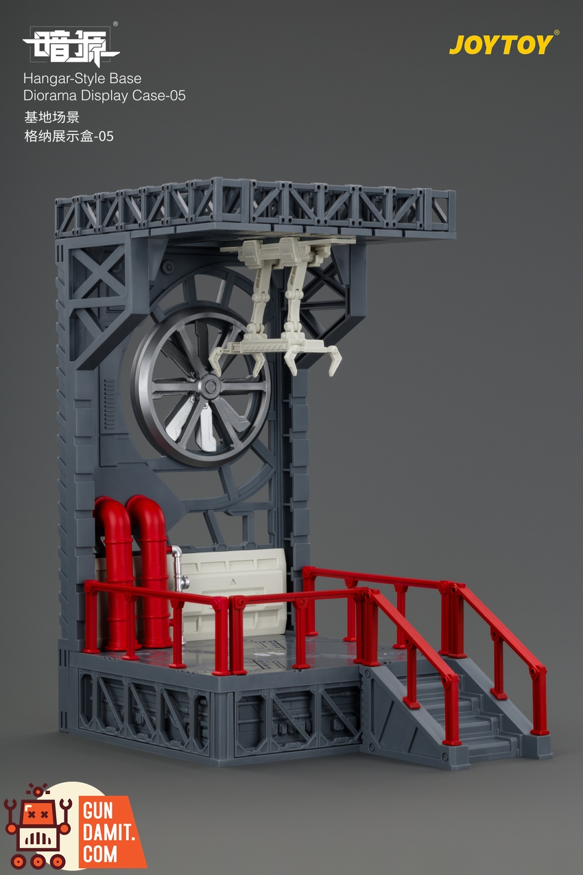 JoyToy JT04834 1/25 Dark Source Hangar-Style Base Diorama Display Case-05 - View 4 JoyToy JT04834 1/25 Dark Source Hangar-Style Base Diorama Display Case-05 - View 4