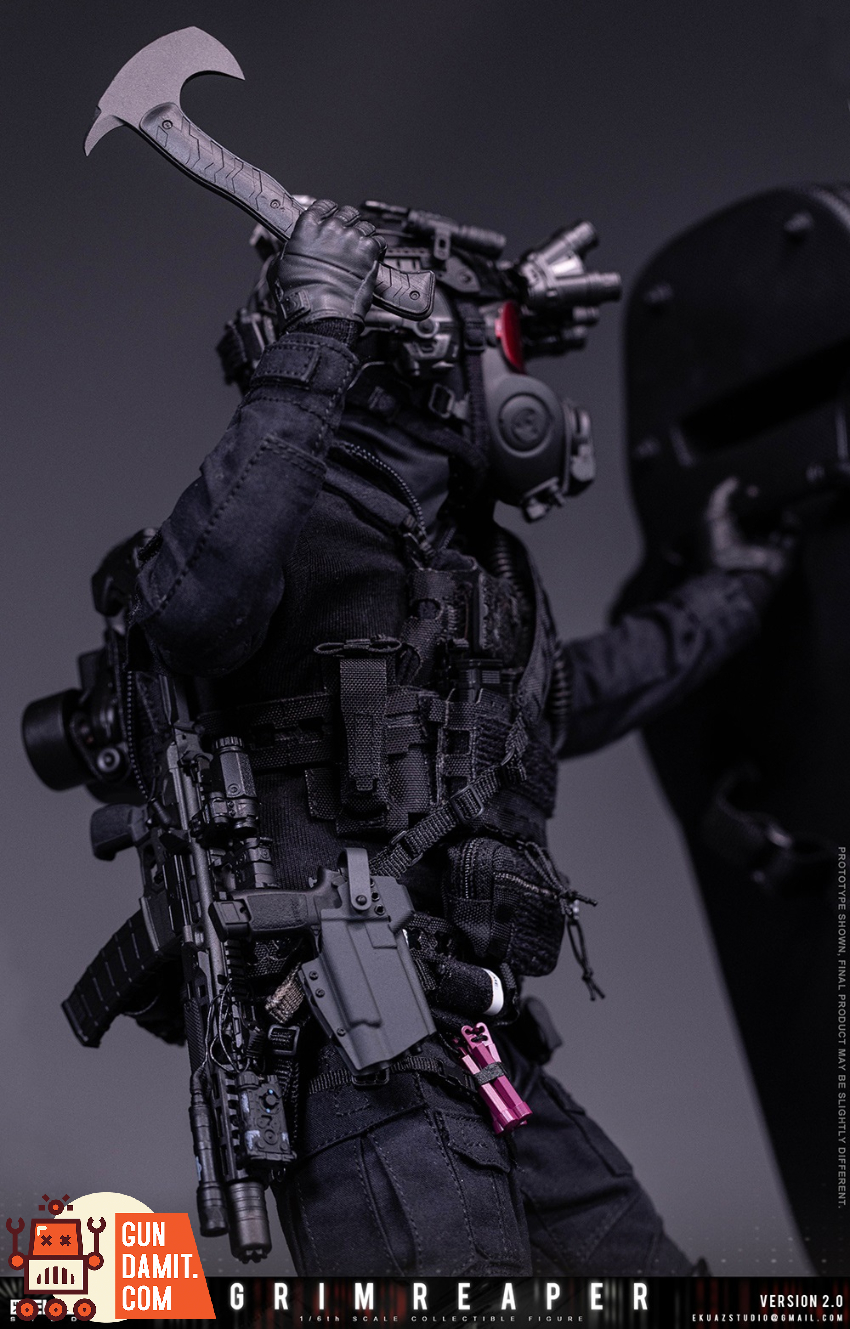 EKUAZ Studio 1/6 EKS015S Reaper 2.0 Elite Guard Deluxe Version - View 5 EKUAZ Studio 1/6 EKS015S Reaper 2.0 Elite Guard Deluxe Version - View 5